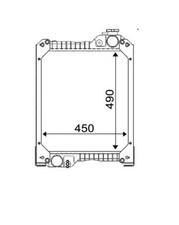 RADIATOR FOR  LANDINI