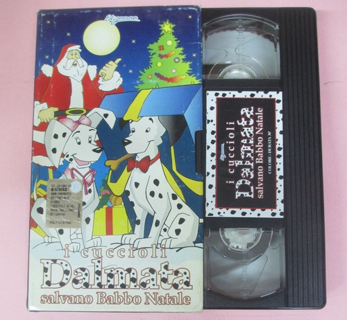 Vhs film cuccioli dalmata - vhs,