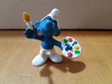 Puffo smurf pittore - smurf, peyo