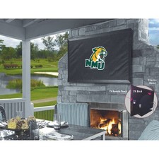 NCAA - Copertina TV del Michigan settentrionale logo squadra universitaria