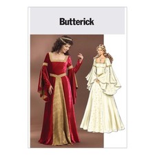 Butterick Cartamodello da Donna per Abito Medievale Rinascimentale e Fiera R