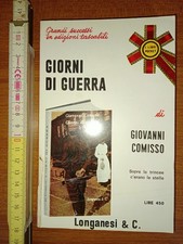Comisso giovanni giorni di - giovanni,,