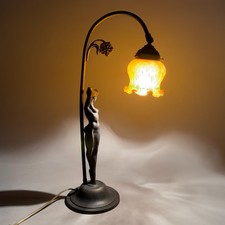 Lampada tavolo bronzo - lampada, da