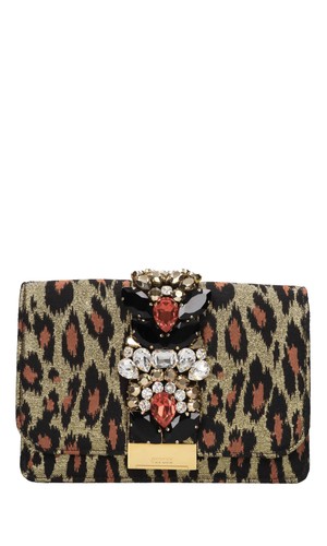 Cliky metallic leopard - cliky, borse