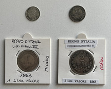 LOTTO MONETE ARGENTO REGNO