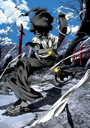 Poster afro samurai - poster, anime