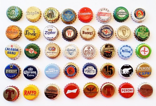 Tappi corona birra 40pezzi - corona,