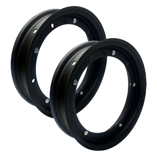 Coppia cerchi ruota nero - coppia,