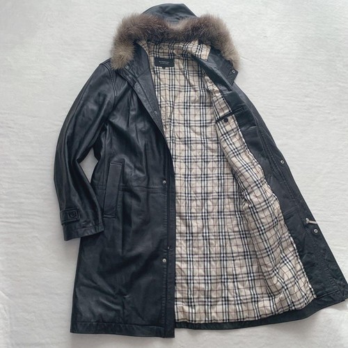 Cappotto lungo burberry - lungo, black
