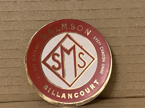 Autocollant vintage salmson - autocollant,