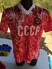Maglia Calcio Adidas USSR CCCP Jersey 90s Vintage Retro Football Soccer
