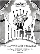 Poster Pubblicitario Rolex