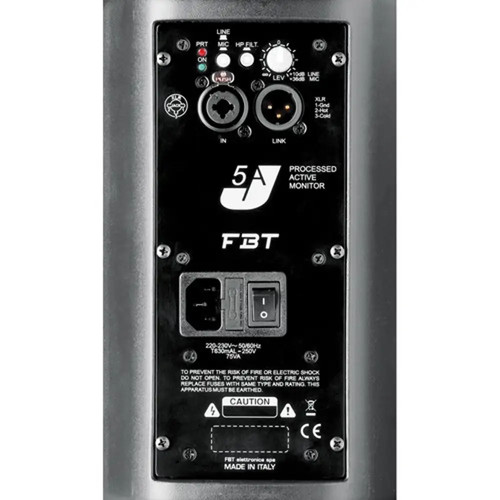 Fbt j5a black cassa attiva - black,