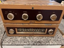 Radio d'epoca Lafayette LA-25 e ricevitore stereo LA-22