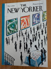 NEW YORKER COVER ONLY - March