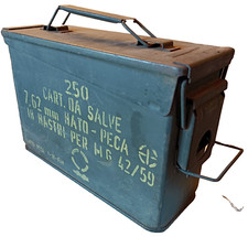 TANICA-MUNIZIONI, Calibro 7,62x51 mm NATO per MG42/59, very good