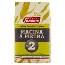 Molino Spadoni Farina di Grano Tenero Macinata a Pietra Tipo 2    1kg