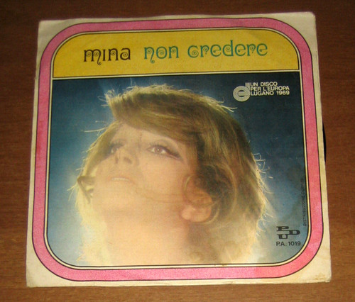 Dischi vinile giri mina non - 45,