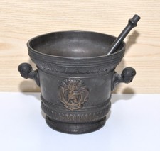 Mortaio in bronzo con pestello