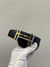 Hermes Cintura H Argento Oro