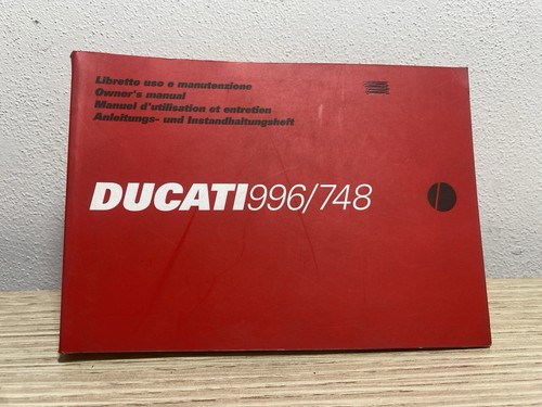 Ducati 996 748 libretto - libretto, e