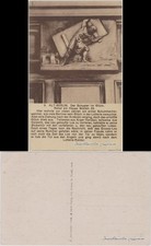 Cartolina Berlino Calzolaio nella felicità - Rilievo sulla casa Wallstraße 25 1922