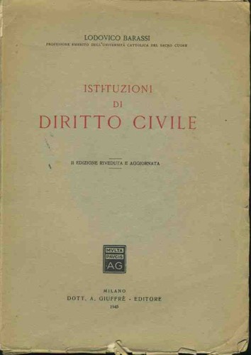 Istituzioni diritto civile - istituzioni,