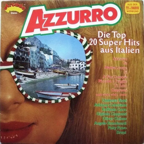 Adriano celentano azzurro - adriano,