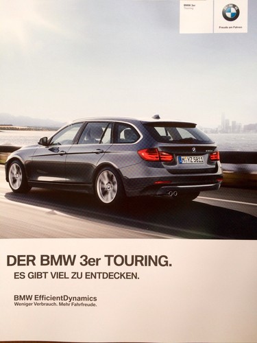 Brochure depliant bmw f31 - depliant,