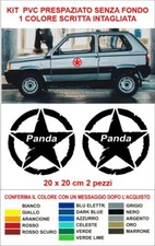 Adesivi stella Fiat PANDA 4x4