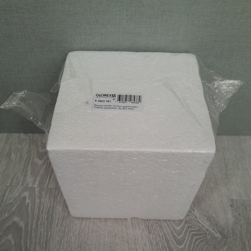 Cubo polistirolo 15 x - in,