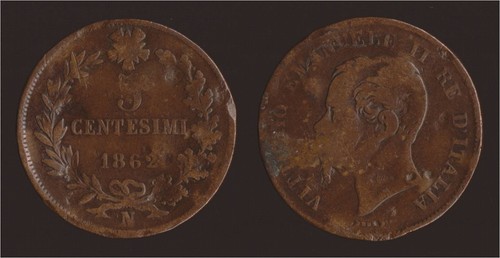Centesimi 1862 napoli - n,