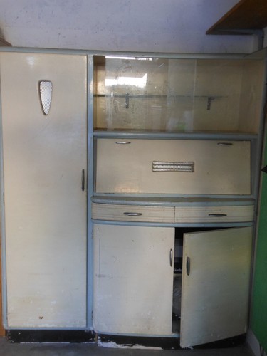 Credenza bianca anni 50 - credenza,
