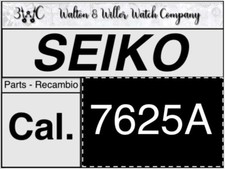 NOS [ 1X ] Seiko Cal. 7625 A spare parts watch vintage 7625A