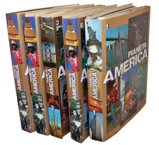 enciclopedia PIANETA AMERICA 1982/83   Ruggero Orlando CURCIO EDITORE  libri USA