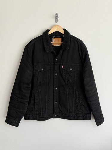 Levi sherpa trucker giacca - trucker,