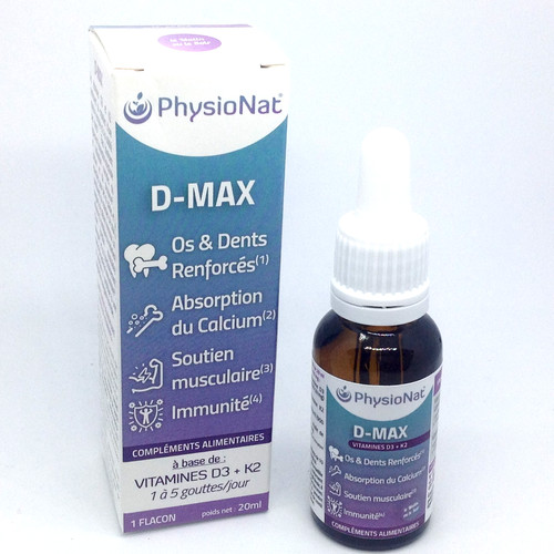 Physionat vitamines k2 - vitamines, d3
