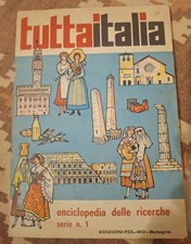 TUTTA ITALIA  1967 FOLBO ALBUM FIGURINE 