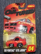Car Tuned Red w/Flames '69