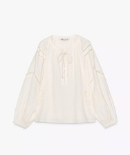 Camicia oversize Zara panna