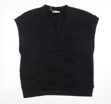 ZARA Giubbotto Felpa Uomo Nero