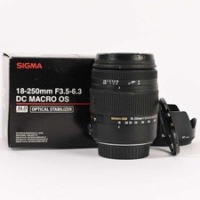 SIGMA 18-250 mm F/3,5-6,3 DC