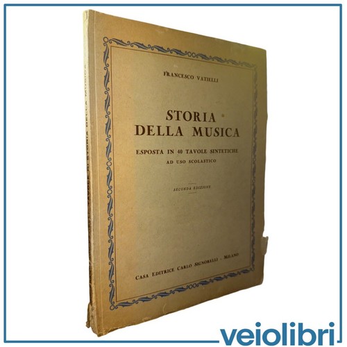 Libro storia della - storia, musica