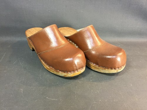 Antica coppia zoccoli legno - antica,