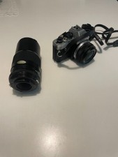 Olympus OM10  e Polaroid ColorPack 2