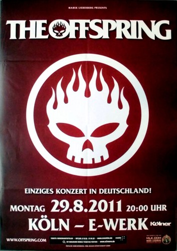 Offspring the 2011 plakat - offspring,,