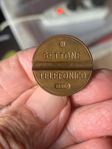 Gettone telefonico esm - gettone,