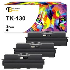 3 toner XXL per Kyocera FS 1028 MFP FS 1028 DP FS 1028 MFP DP TK 130 TK130