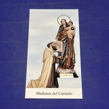 MADONNA DEL CARMELO Santino - immagine sacra