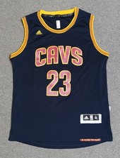 Maglia maglietta uomo Adidas Cleveland Cavaliers #23 Lebron James basket NBA M